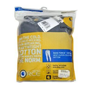 Carhartt Thermal Bottoms Mens Size 3XL Base Force Cotton Super-Cold Weather Heav